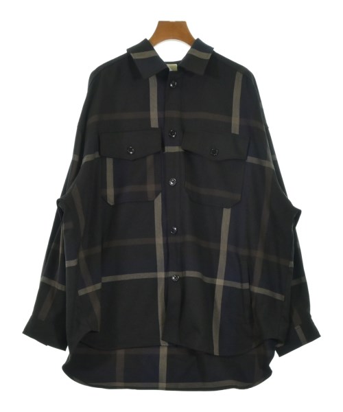 Casper John(キャスパージョン)カジュアルシャツ 黒 サイズ:M/2200652672077