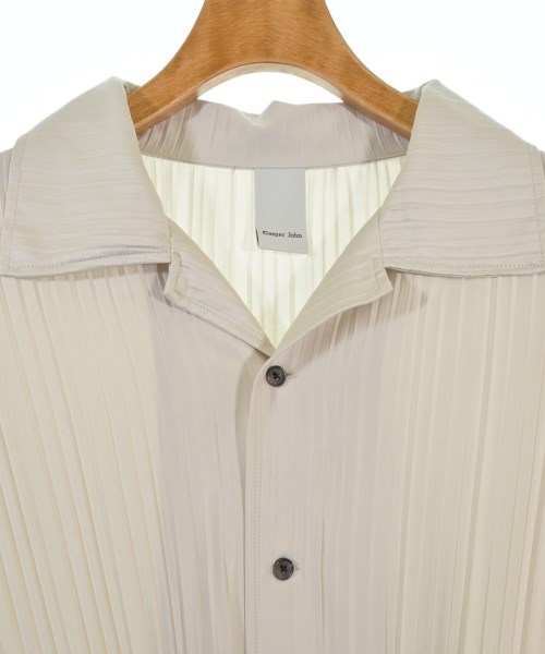 Casper John（キャスパージョン）カジュアルシャツ 白 サイズ:S メンズ/2200661827147