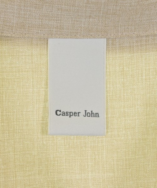 Casper John（キャスパージョン）カジュアルシャツ ベージュ サイズ:XS メンズ/2200727382207