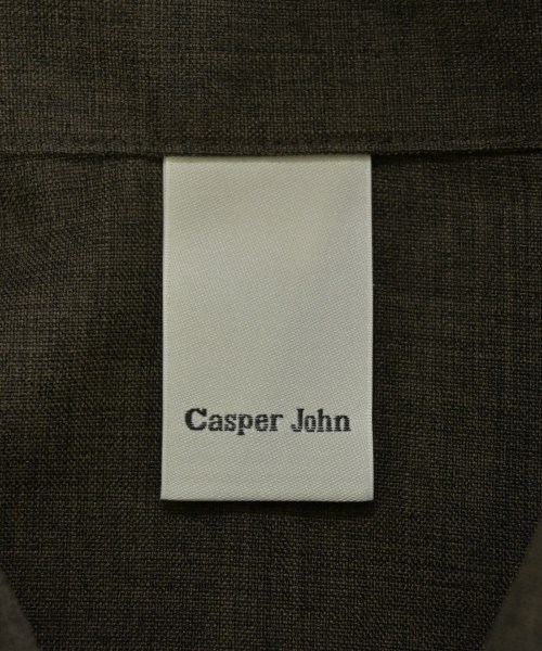 Casper John（キャスパージョン）カジュアルシャツ 茶 サイズ:L メンズ/2200680700032