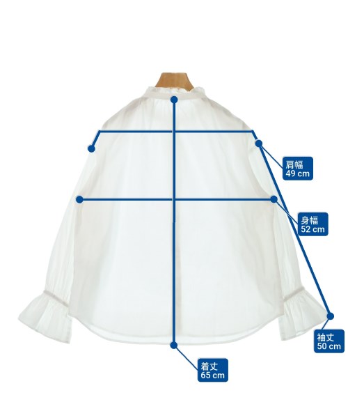 Te chichi TERRASSE（テチチテラス）カジュアルシャツ 白 サイズ:F レディース/2200630119037