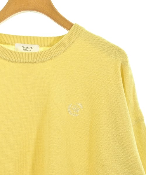 Te chichi TERRASSE（テチチテラス）ニット・セーター 黄 サイズ:F レディース/2200646565064