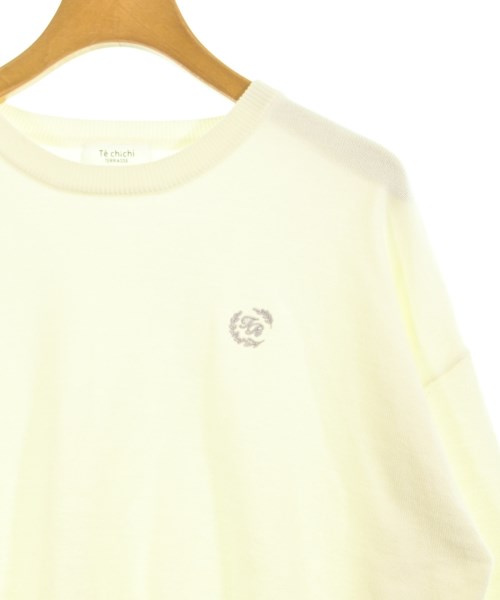 Te chichi TERRASSE（テチチテラス）ニット・セーター 白 サイズ:F レディース/2200646565071