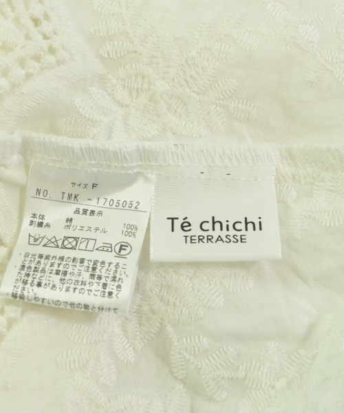 Te chichi TERRASSE（テチチテラス）ブラウス 白 サイズ:F レディース/2200721534022