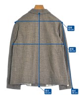 ALYSI（アリジ）カジュアルジャケット 茶 サイズ:38(M位) レディース/2200620061049