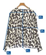 ALYSI（アリジ）ブラウス 茶 サイズ:38(M位) レディース/2200620061117