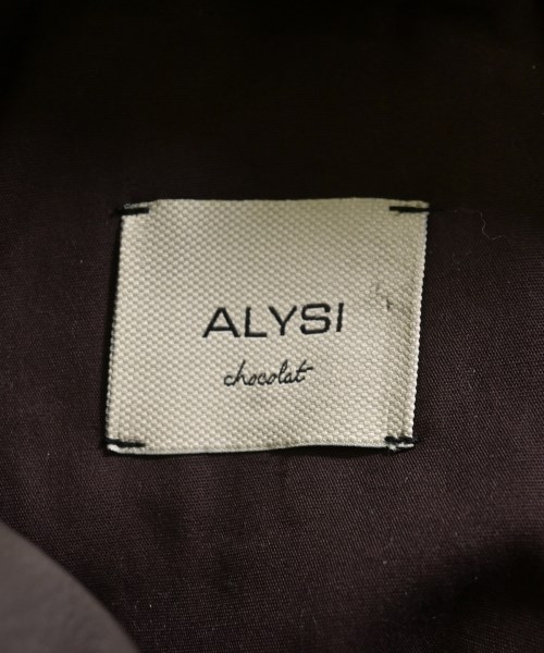 ALYSI（アリジ）ダウンジャケット/ダウンベスト 茶 サイズ:42(L位) レディース/2200724969036