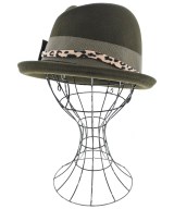 Qcillo&C（クッチロアンドシー）ハット カーキ サイズ:- レディース/2200605627055