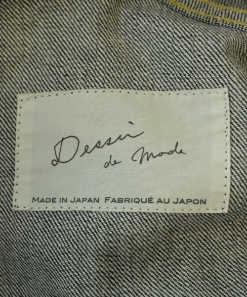 DESSIN DE MODE（デッサンドモード）デニムジャケット 紺 サイズ:1(S位) レディース/2200588336012
