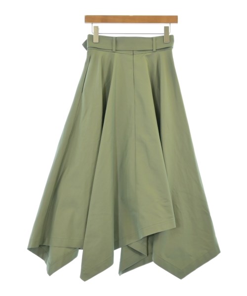 DESSIN DE MODE（デッサンドモード）ロング・マキシ丈スカート カーキ サイズ:0(XS位) レディース/2200605014084