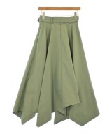 DESSIN DE MODE（デッサンドモード）ロング・マキシ丈スカート カーキ サイズ:0(XS位) レディース/2200605014084