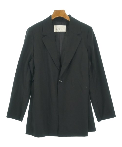 DESSIN DE MODE(デッサンドモード)カジュアルジャケット 黒 サイズ:2(M位)/2200674539037