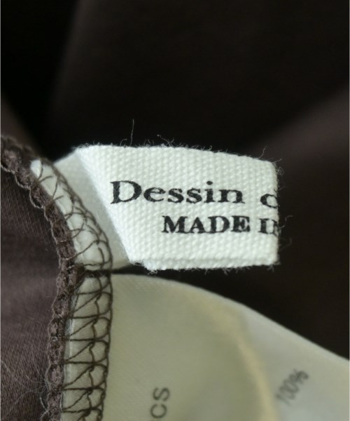 DESSIN DE MODE（デッサンドモード）Tシャツ・カットソー 茶 サイズ:F レディース/2200678899090