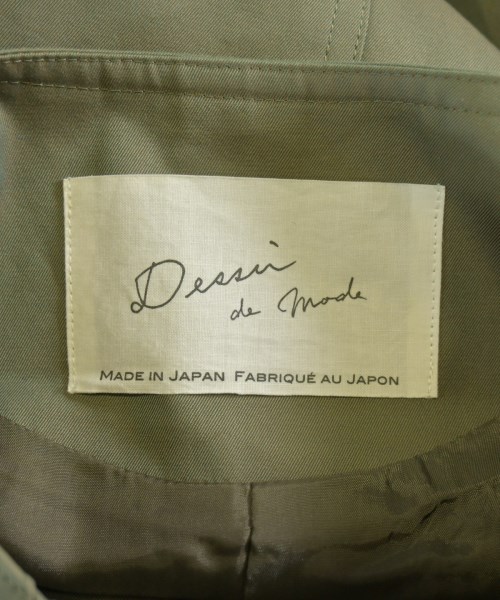 DESSIN DE MODE（デッサンドモード）トレンチコート カーキ サイズ:1(S位) レディース/2200636134065