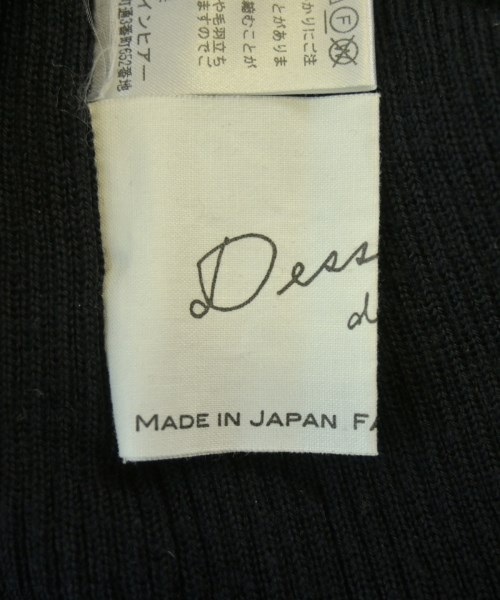 DESSIN DE MODE（デッサンドモード）ニット・セーター 黒 サイズ:F レディース/2200662909125