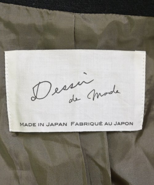DESSIN DE MODE（デッサンドモード）トレンチコート 黒 サイズ:1(S位) レディース/2200718682019