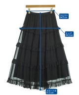 Liyoca（リヨカ）ロング・マキシ丈スカート 黒 サイズ:-(M位) レディース/2200684808024