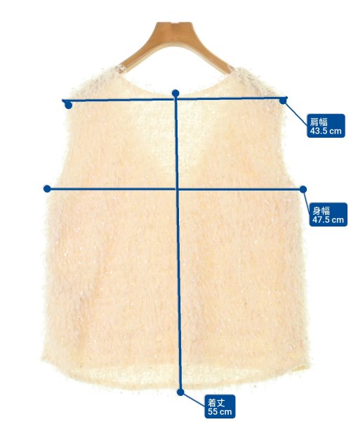 AuieF（アウィーエフ）カジュアルシャツ ベージュ サイズ:38(M位) レディース/2200621196146