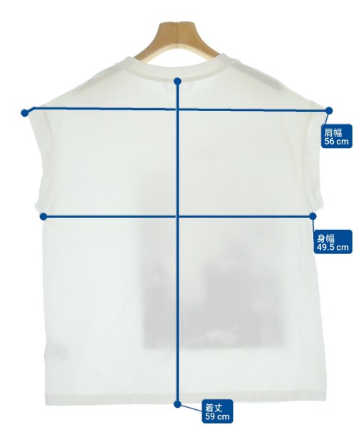 AuieF（アウィーエフ）ノースリーブ 白 サイズ:38(M位) レディース/2200630432020