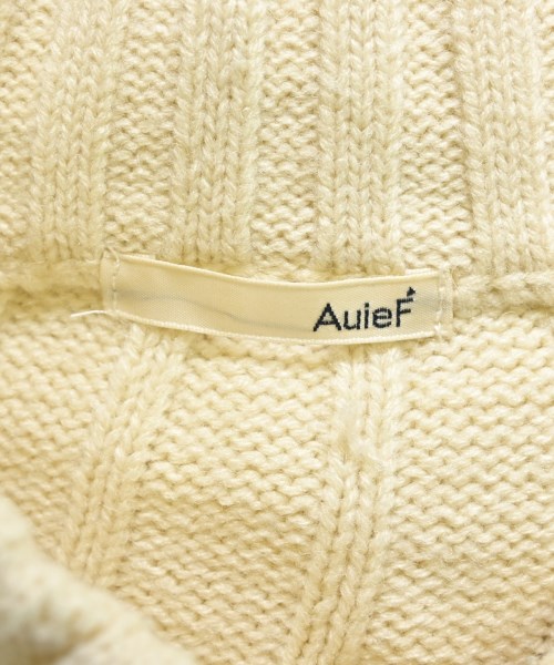 AuieF（アウィーエフ）ニット・セーター 白 サイズ:38(M位) レディース/2200618108022