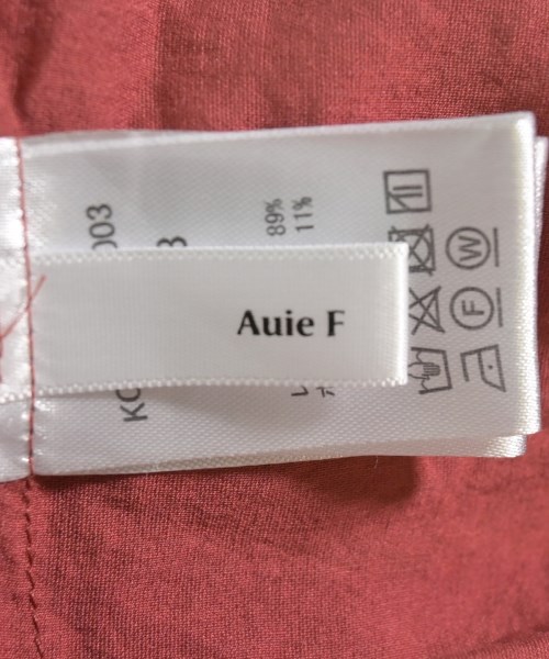AuieF（アウィーエフ）ブラウス 赤 サイズ:38(M位) レディース/2200618204038