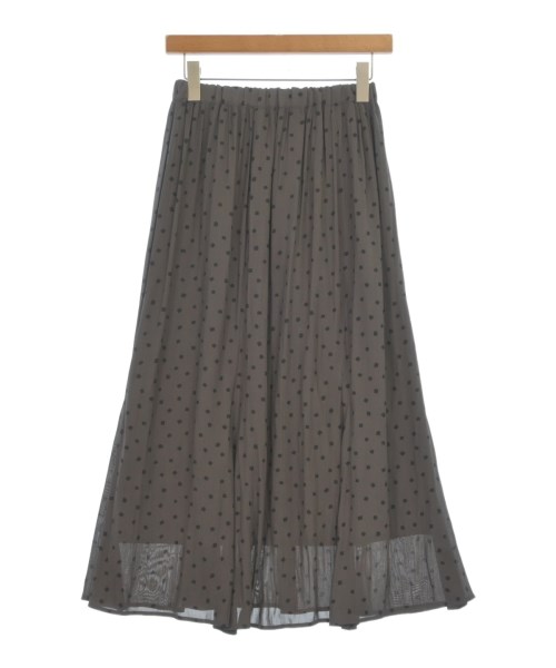 AuieF（アウィーエフ）ロング・マキシ丈スカート グレー サイズ:38(M位) レディース/2200609004043