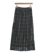 AuieF（アウィーエフ）ロング・マキシ丈スカート 黒 サイズ:38(M位) レディース/2200609004067