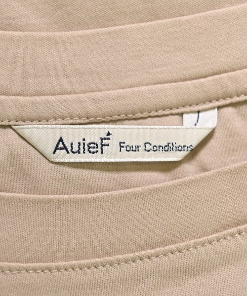 AuieF（アウィーエフ）Tシャツ・カットソー ベージュ サイズ:38(M位) レディース/2200695213091