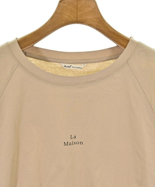 AuieF（アウィーエフ）Tシャツ・カットソー ベージュ サイズ:38(M位) レディース/2200695213091