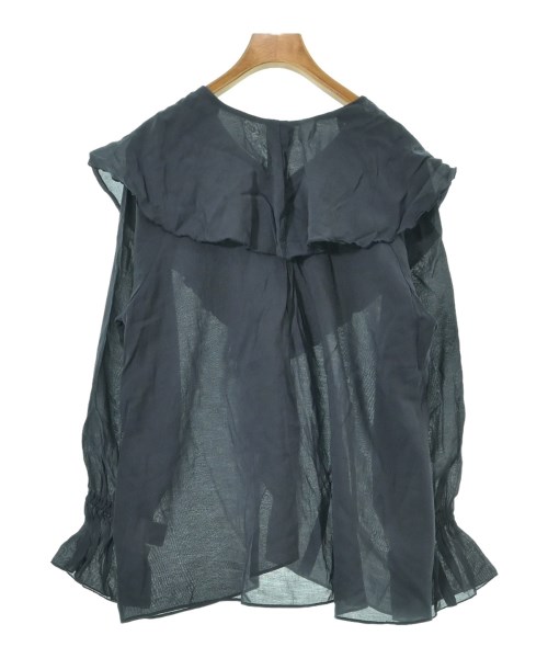 AuieF（アウィーエフ）ブラウス 紺 サイズ:38(M位) レディース/2200652532173
