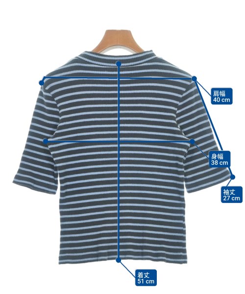 AuieF（アウィーエフ）Tシャツ・カットソー 黒 サイズ:38(M位) レディース/2200659267030