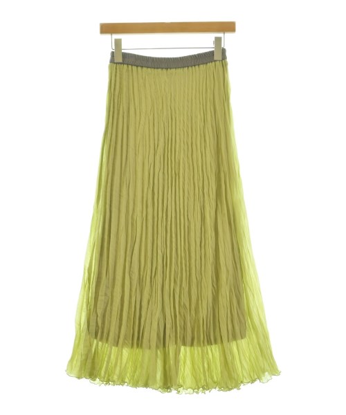 AuieF（アウィーエフ）ロング・マキシ丈スカート 緑 サイズ:38(M位) レディース/2200658809040