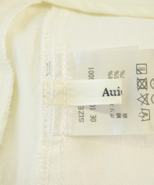 AuieF（アウィーエフ）スラックス 白 サイズ:38(M位) レディース/2200703041043