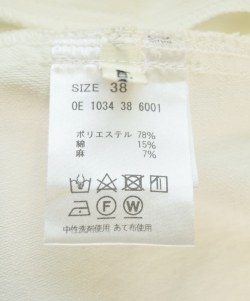 AuieF（アウィーエフ）スラックス 白 サイズ:38(M位) レディース/2200703041043