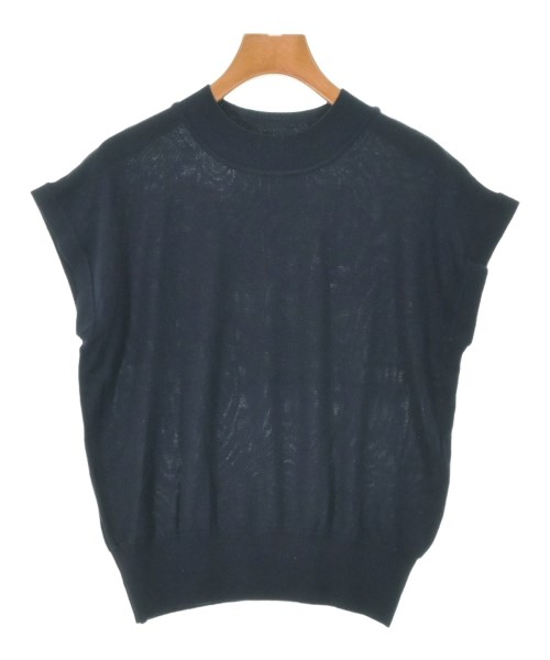 AuieF(アウィーエフ)ニット・セーター 紺 サイズ:38(M位)/2200662804024