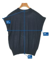 AuieF（アウィーエフ）ニット・セーター 紺 サイズ:38(M位) レディース/2200662804024