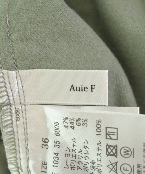 AuieF（アウィーエフ）その他 緑 サイズ:36(S位) レディース/2200725411466