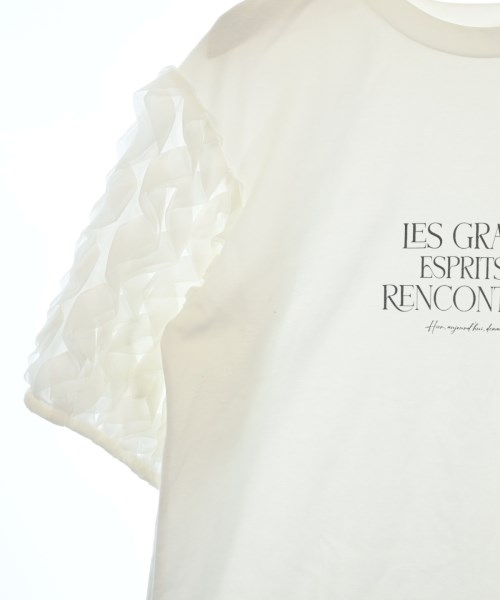AuieF（アウィーエフ）Tシャツ・カットソー 白 サイズ:38(M位) レディース/2200726420191