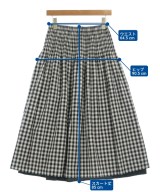 AuieF（アウィーエフ）ロング・マキシ丈スカート 黒 サイズ:38(M位) レディース/2200723201076