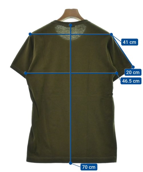 Sans limite（サンリミット）Tシャツ・カットソー カーキ サイズ:0(M位) メンズ/2200454937121