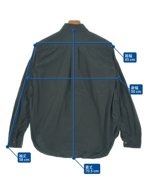 Sans limite（サンリミット）カジュアルシャツ 黒 サイズ:-1(S位) メンズ/2200639268019