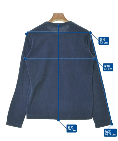 Sans limite（サンリミット）Tシャツ・カットソー 青 サイズ:1(L位) メンズ/2200638262421