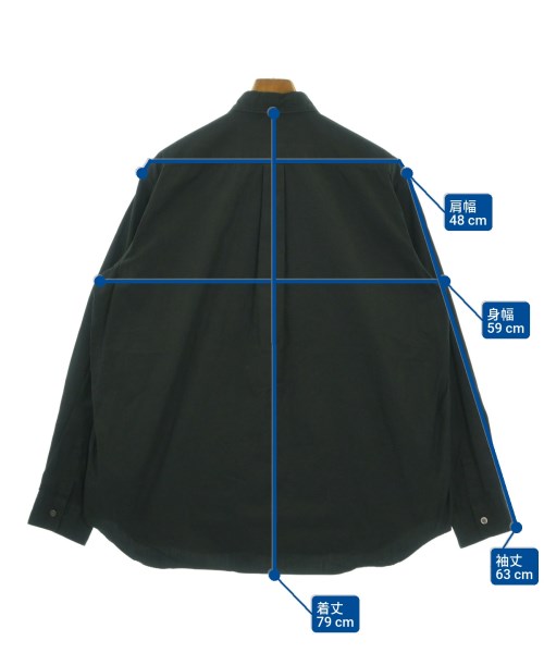 Sans limite（サンリミット）カジュアルシャツ 黒 サイズ:2(XL位) メンズ/2200539805055