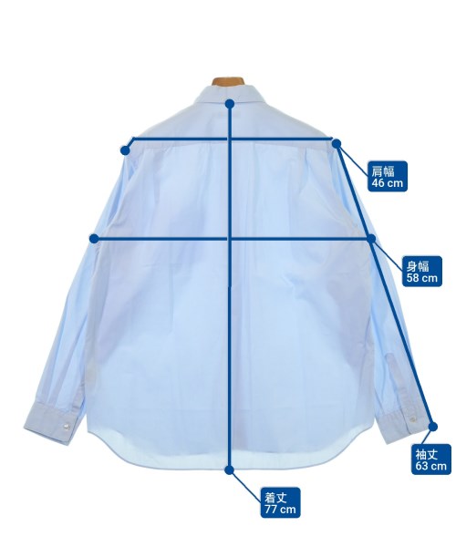 Sans limite（サンリミット）カジュアルシャツ 青 サイズ:1(L位) メンズ/2200629027015