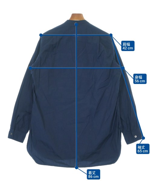 Sans limite（サンリミット）カジュアルシャツ 紺 サイズ:1(L位) メンズ/2200677046075