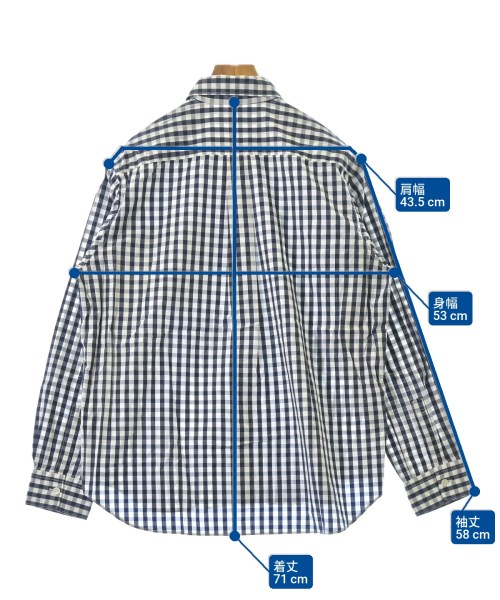 Sans limite（サンリミット）カジュアルシャツ 紺 サイズ:1(L位) メンズ/2200656858040