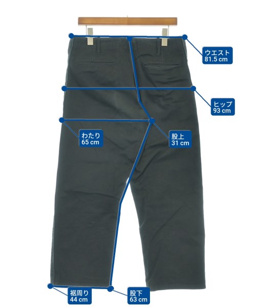 Sans limite（サンリミット）チノパン 黒 サイズ:0(M位) メンズ/2200652793833