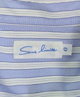 Sans limite（サンリミット）カジュアルシャツ 青 サイズ:0(M位) メンズ/2200662788058