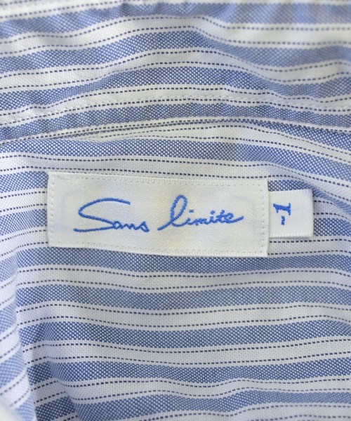 Sans limite（サンリミット）カジュアルシャツ 紺 サイズ:1(L位) レディース/2200669597059