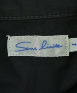Sans limite（サンリミット）カジュアルシャツ 黒 サイズ:1(L位) メンズ/2200725189075